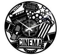 Instant Karma Clocks - Reloj de Pared de Vinilo, Idea de Regalo, Vintage, Hecho a Mano, Arte póster, decoración de casa, película Cult Movie Cinema, silencioso