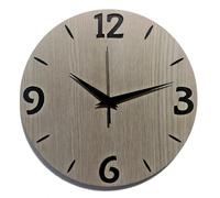 Instant Karma Clocks | Reloj de Pared | Moderno | Minimal | Silencioso | Decoración Casa Estudio Dormitorio Cocina Sala | Idea Regalo (Olmo M3, 30 cm)