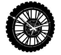 Instant Karma Clocks - Reloj de Pared de Vinilo Motocross Motocicleta Enduro
