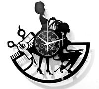 Instant Karma Clocks | Reloj de Pared Peluquería de Vinilo | Decoración Creativa para Salón de Belleza Hairstylist y Amantes del Hair Design