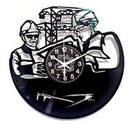 Instant Karma Clocks | Reloj De Pared | Topógrafo | Estudio Técnico | Arquitecto Ingeniero | 30 cm