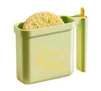 Instant Noodle Bowl - Cookware with Fork for Meal | Heat-Resistant Noodle Bowls for College, Dormitory, Camping, Office, Home, Travel, Kitchen, Dining Room, Picnic, Outdoor, Easy Meal Prep Use