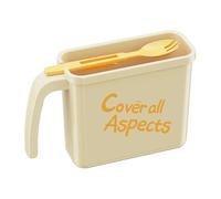 Instant Noodle Bowl - Noodles Cooker, Large Capacity Portable Noodles Pot With Fork Heat Resistant Safe No Wash, Instant Noodle Soup Bowl | For Home Dorm Office Apartment Outdoor Travel