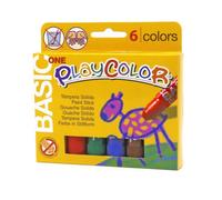 Instant PlayColor Basic One Caja 6 Témperas en Barra 10g Colores Surtidos