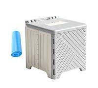 Instant Portable Travel Toilet: This portable toilet requires no assembly, grabs and goes instantly, fits into luggage, stores in a car trunk, folds compactly for travel, and features a lightweight ca
