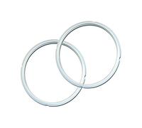 Instant Pot - Arandelas de estanqueidad para modelos 5Qt/L o 6Qt/L (2 unidades), color blanco transparente Pack de 2 arandelas transparentes 6 Quart Paquete doble transparente blanco