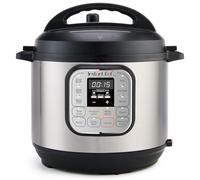 Instant Pot Duo 7 en 1 - Olla multifunción de 5,7 L - Acero inoxidable cepillado, olla a presión grande, olla de cocción lenta, arrocera, sartén para saltear, yogurtera, vaporera y calientaplatos