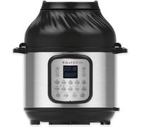 Instant Pot DUO CRISP + Air Fryer 8L, Acero inoxidable - Robot de cocina (11 funciones en 1: olla a presión, sartén, vapor, olla lenta) (140-0042-01-EU)