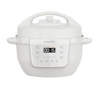 Instant Pot Olla Multifunción, 3,8 l, 7 en 1, Cocción Inteligente Multicocción: Olla a Presión, Cocción lenta, Arrocera, Sartén, Yogurtera, Vaporera y Calentador de Alimentos, Sal Marina Blanco