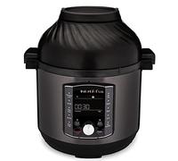 Instant Pot Pro Crisp 11 en 1 Olla Eléctrica a Presión Multiusos con Función de Freidora de Aire, Vaporera, Cocción Lenta, Parrilla, Sous Vide, Deshidratadora, 7,6 L, Acero inoxidable