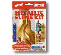 Instant slime kit metallic - 2 metal glue 180ml + activador 250ml - 18
