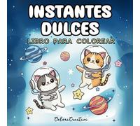 Instantes Dulces: Un libro para colorear único, diseñado tanto para adultos como para niños, con 40 adorables ilustraciones en estilo kawaii que ... envuelven en momentos dulces. (Soft Stories)