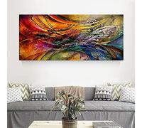 Instarry 5D DIY Diamond Painting Kit Punto de Cruz Diamante Pintura Abstracta Moderna Vinilos Pared Grandes Manualidades Adultos 80x40 cm