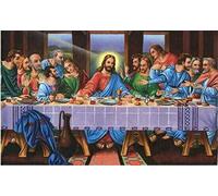 Instarry DIY 5D Diamond Painting Kit Punto de Cruz Diamante Última Cena Adesivos Paredes Decoración 120x60 cm