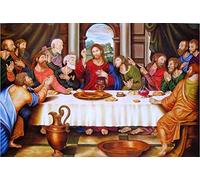 Instarry DIY 5D Diamond Painting Kit Punto de Cruz Diamante Última Cena Adornos Para la Casa 70x50 cm