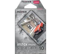 Instax Fujifilm Película fotográfica instantánea, Mini 10 Shot, Stone Gray
