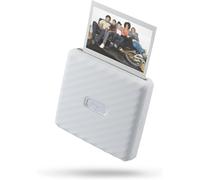 instax Link Wide Impresora para teléfonos, Color Blanco Ceniza. Blanco Ceniza Im