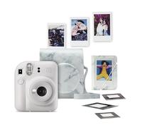 instax Mini 12 Kit con cámara. El Kit Contiene cámara, Funda, Mini álbum, Carga de 10 Fotos y Pegatinas.