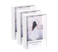 Instax Mini Film Picture Frame 2x3 for Fujifilm & Polaroid - Acrylic Display Holder (3 Pack)
