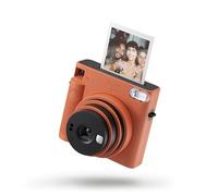Cámara instantánea - Fujifilm Instax SQ1, Con película, Visor Galileo inverso, Obturador electrónico, Naranja