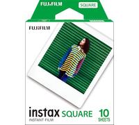 INSTAX Square ISO 800 película instantánea con Borde Blanco, Carga de 10 Fotos, 10 Disparos