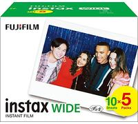 instax WIDE film Paquete de 50 fotografías, Blanco