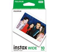 INSTAX Wide ISO 800 película instantánea con Borde Blanco, Carga de 10 Fotos