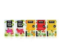 Instick Bebida instantánea sin azúcar (Bundle Exotic) diferentes variedades clásicas y de té helado, 5 x 12 palos, 1 barra para 0,5 - 1 L - Polvo vegano de bebidas bajas en calorías y vitamina C