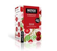 INSTICK - Bebida instantánea sin azúcar con sabor a cereza, 12 barras para 0,5 l cada una