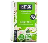 INSTICK EXTRACTOS,Bebida En Polvo Para Refrescos y Bebidas Calientes, Cero Azucar, Casi Cero Calorias, Aptos Diabeticos MANZANA FRESCA 12 x 0,5 L