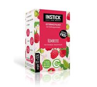 INSTICK (FRAMBUESA) Bebida En Polvo Para Refrescos, Postres y Bebidas Calientes, Cero Azúcar, Cero Calorías, Aptos Diabéticos. Ideal Agua, leche, Postres (Para 0,5 A 1 litros de bebida)