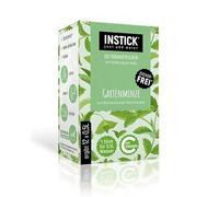 INSTICK (MENTA JARDIN) Bebida En Polvo Para Refrescos, Postres y Bebidas Calientes, Cero Azúcar, Cero Calorías, Aptos Diabéticos. Ideal Agua, leche, Postres (Para 0,5 A 1. litros de bebida)