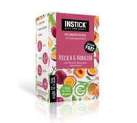 INSTICK (SABOR MELOCOTON MARACUYA) Bebida En Polvo Para Refrescos, Postres y Bebidas Calientes, Cero Azúcar, Cero Calorías, Aptos Diabéticos. Ideal Agua, leche, Postres (Para 0,5 A 1 l de bebida)