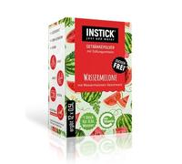INSTICK (SABOR SANDIA) Bebida En Polvo Para Refrescos, Postres y Bebidas Calientes, Cero Azúcar, Cero Calorías, Aptos Diabéticos. Ideal Agua, leche, Postres (Para 0,5-1 litro de bebida)