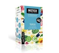 INSTICK (SABOR TROPICAL) Bebida En Polvo Para Refrescos, Postres y Bebidas Calientes, Cero Azúcar, Cero Calorías, Aptos Diabéticos. Ideal Agua, leche, Postres (Para 0,5 A 1 litros de bebida)