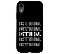 Institucional Carcasa para iPhone XR