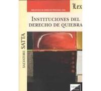 Instituciones Del Derecho De Quiebra