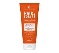 Institut CLAUDE BELL Champú anticaída Hair Force One New - Champú Loción Unisex Adulto - Previene la caída del cabello y estimula el crecimiento del cabello - Incoloro - 200 ml