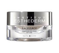 INSTITUT ESTHEDERM Excellage Contorno de Ojos - Redensifica la Mirada y Atenúa las Arrugas - Reduce Bolsas y Ojeras - Con Activos Antifatiga y Omegas 3-6-9 - Tarro 15 ml