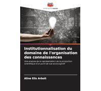 Institutionnalisation du domaine de l'organisation des connaissances