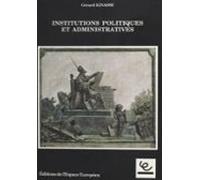 Institutions Politiques Et Administratives (ebook)