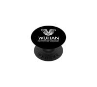 Instituto de Virología de Wuhan - Novedad sarcástica Divertida PopSockets PopGrip Adhesivo