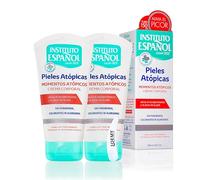 Instituto Español Crema Corporal Hidratante Para Irritaciones de Eczema, Crema Regeneradora Nutrición Intensa Para Piel Seca y Agrietada, Tratamiento Corporal Piel Atópica Refrescante, set 300ml