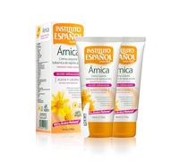 Instituto Español Crema de Árnica Máxima Potencia 2x150ml, Crema de Árnica de Acción Rápida para Moretones e Hinchazón, Crema para Moretones con Extracto de Árnica montana Natural Vegano