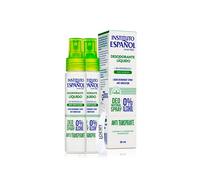 Instituto Español Desodorante antiirritación activo, antitranspirante en spray, antisudor de axilas, eficaz contra la sudoración y los olores, sin aluminio, juego de 2 x 50 ml