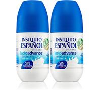 Instituto Español Desodorante Leche y Vitaminas - Sin Lactosa - Roll On 75 ML (Paquete de 2)