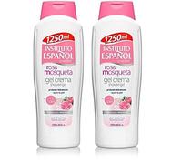 Instituto Español Gel De Baño Mosqueta, Rosa, 1250 Mililitro (Paquete de 2)