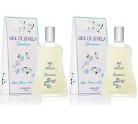 Instituto Español - Perfume de Gardenias - Aire de Sevilla 150 ML (Paquete de 2)