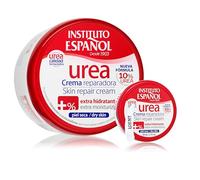 Instituto Español Urea Crema Hidratante Corporal Piel Seca, Agrietada, Crema Manos Rregeneradora para Piel Rugosa, Pies, Cuerpo, Cuidado Diaria Alto Contenido Urea, Set 430ml, Loemy Cosmetic Spatula