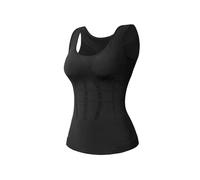 INSTR Fajas para Mujer con Control de Barriga, Camisola Suave Que moldea el Cuerpo, Camisetas sin Mangas, Ropa Interior Adelgazante de Talla Grande, Fajas de Cintura